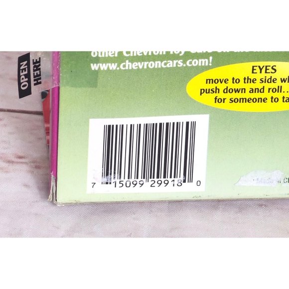 Vintage 1999 The Chevron Cars Casey Coupe Collectible - Features Eyes Move Side - Picture 13 of 16